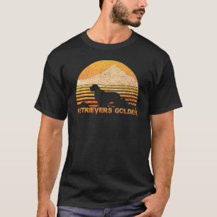 Retrievers Golden Vintage Retro T-Shirt
