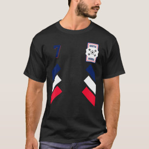 Retro7 Korean Football South Korea Soccer South Ko T-Shirt