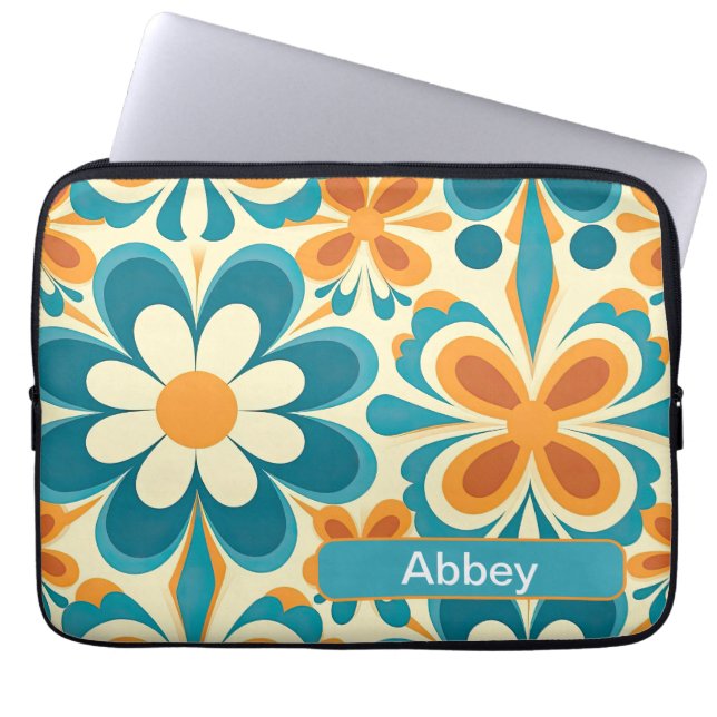 Retro 12 laptop sleeve (Front)