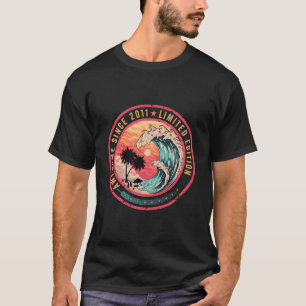 Retro 12 Years Old Gifts Awesome Since 2011 12Th B T-Shirt