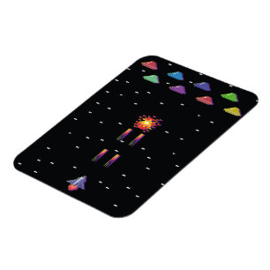 Retro 1908s Video game arcade Magnet