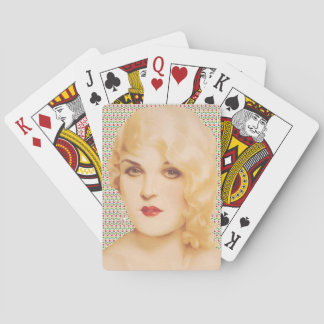 Retro 1930s Pinup Love Playing Cards