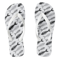 Retro 1950s Seafood Restaurant Fishbone Pattern