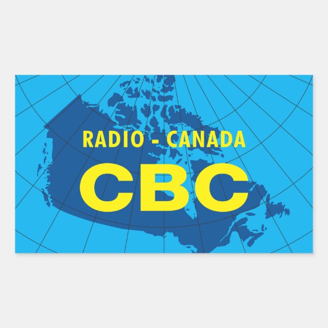 Retro 1958-1966 Logo Rectangular Sticker (Front)