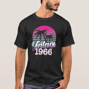 Retro 1966 Limited edition Birthday Gift Idea T-Shirt