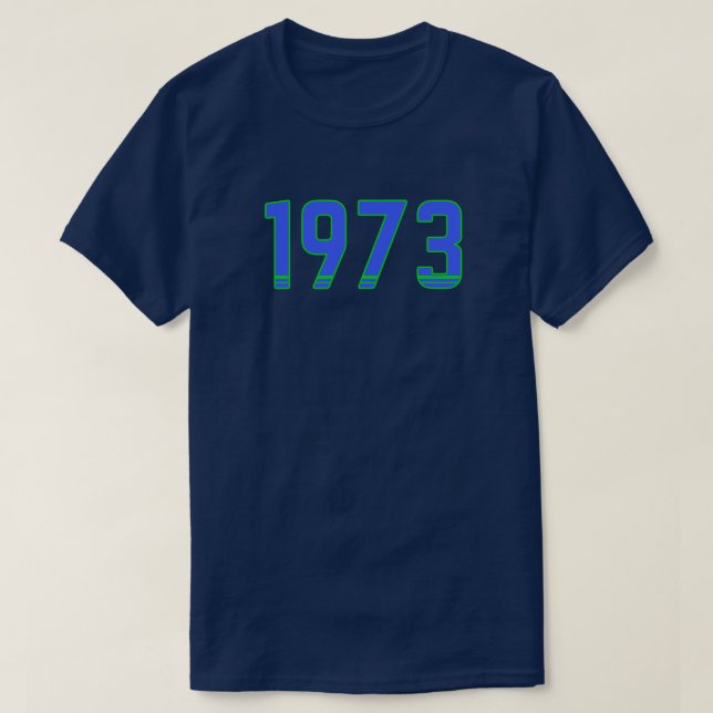 Retro 1973 Abortion Rights T-Shirt (Design Front)