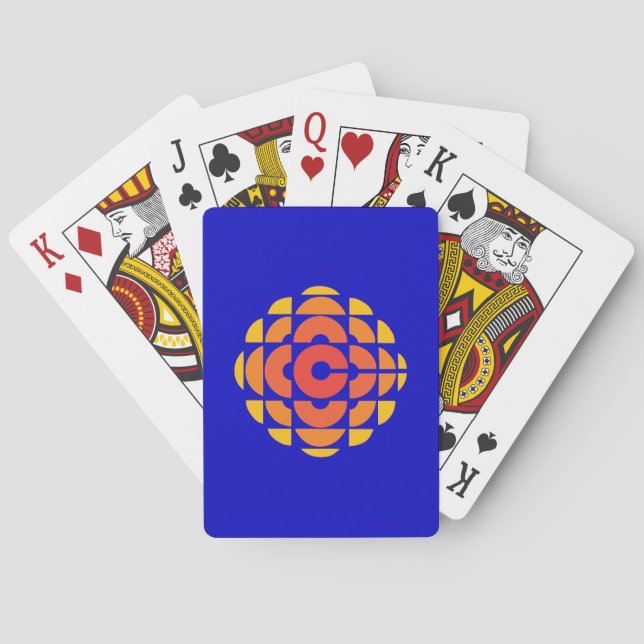 Retro 1974-1986 playing cards (Back)