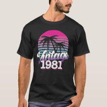 Retro 1981 Limited edition | Birthday Gift Idea 