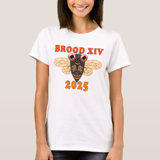 Retro 2025 Brood XIV Cicada Women's Shirt
