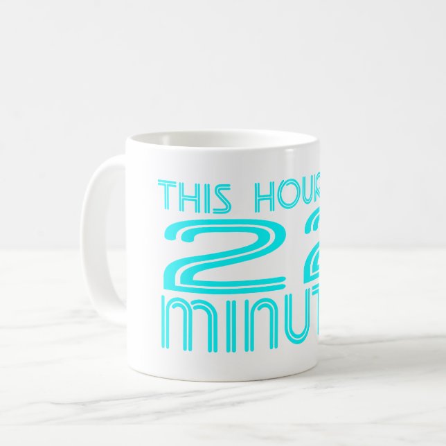 Retro - 22 Minutes Coffee Mug (Front Left)