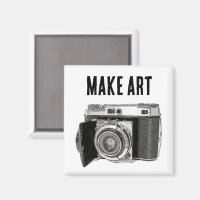 Retro 35mm Film Camera Photographer Art Drawing