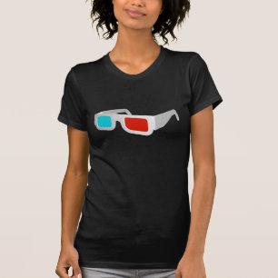 Retro 3D Glasses Graphic T-Shirt