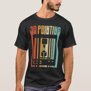 Retro 3d Printing 3d Printer T-Shirt