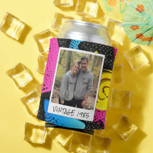 Retro 40th Birthday Vintage 1985 Retro Beer Can Cooler