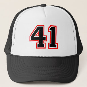 Retro 41st Birthday Party Trucker Hat