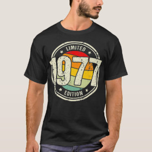 Retro 45 Year Old Vintage 1977 Limited Edition 45t T-Shirt