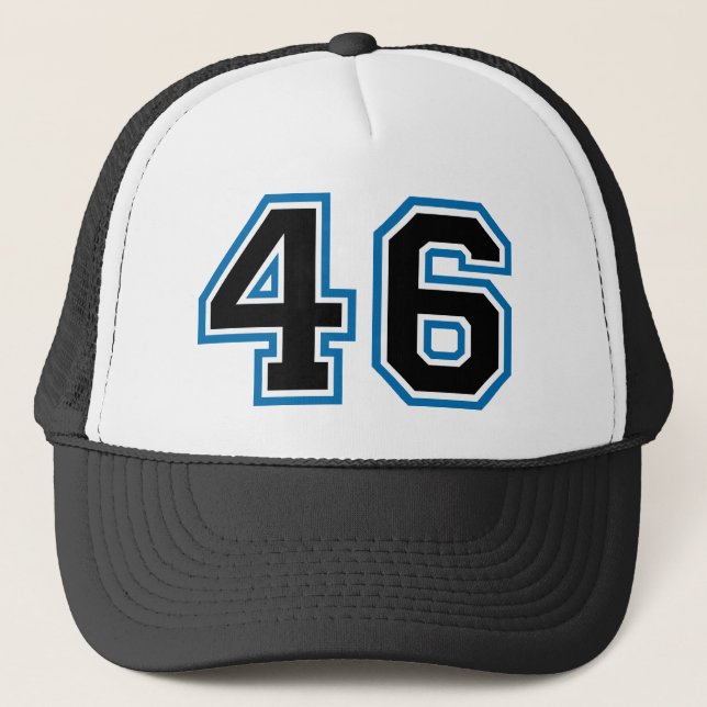 Retro 46th Birthday Party Trucker Hat (Front)