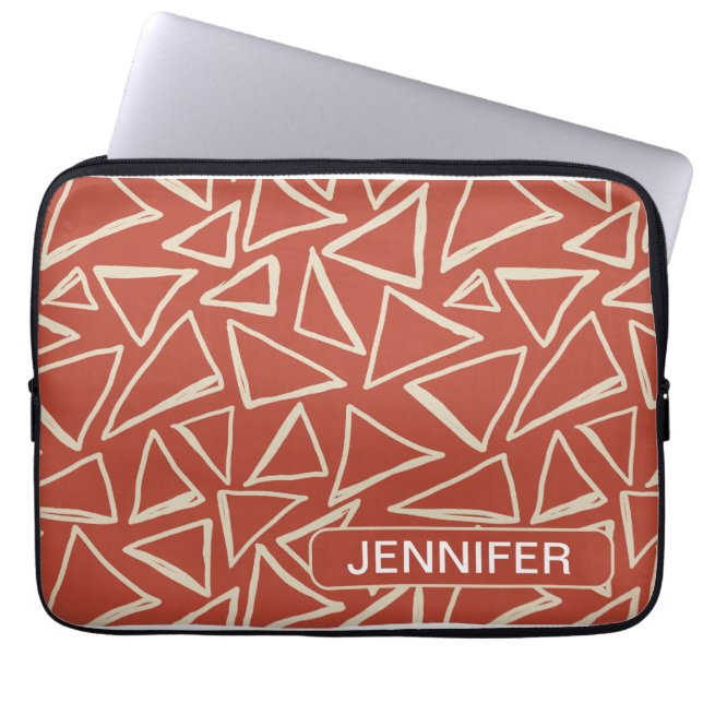 Retro 4 laptop sleeve (Front)