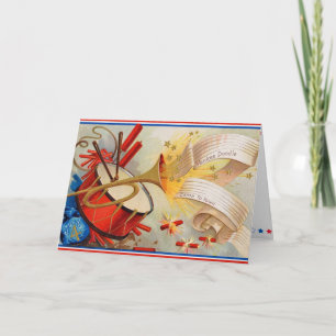 Retro 4th of July Card