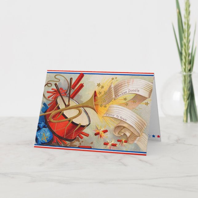 Retro 4th of July Card (Front)