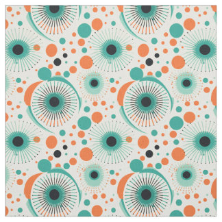 Retro 50's Atomic Age  Fabric