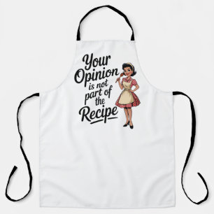 Retro 50s Housewife – Funny Vintage Kitchen Apron