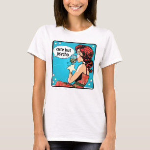 Retro 50s Pop Art Vintage Glam Funny Quote T-Shirt