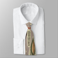 Retro 50s Vintage Geometric "Leaf" Tie