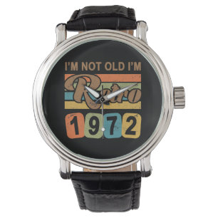 Retro 50th Birthday 1972 Watch