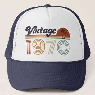 Retro 55th Birthday, Vintage 1970 Trucker Hat
