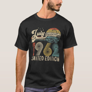 Retro 60 Years Old 60Th Birthday Vintage Retro Jul T-Shirt