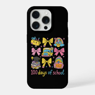 Retro 67 Days Of School Pastel Pencil Student iPhone 15 Pro Case