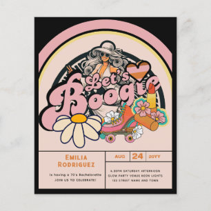 Retro 70s Boogie Disco Dancing Bridal Bachelorette