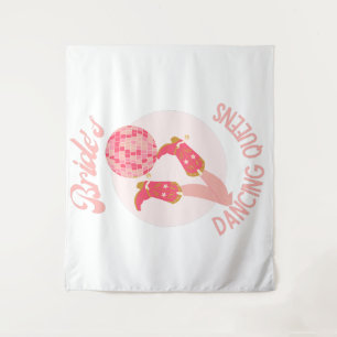 Retro 70s Bride’s Dancing Queens Bachelorette  Tapestry