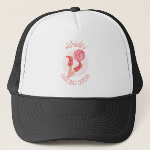 Retro 70s Bride’s Dancing Queens Bachelorette  Trucker Hat