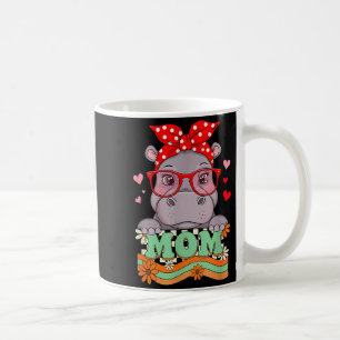 Retro 70s Flower Hip Mom Mama Grandma Mother's Day Coffee Mug
