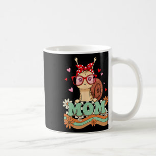Retro 70s Flower Snail Mum Mama Grandma Mother's D Coffee Mug