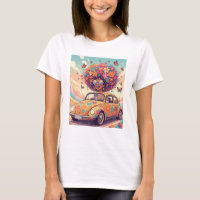 Retro 70s Groovy Flower Power