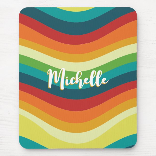 Retro 70s mouse pad (Front)