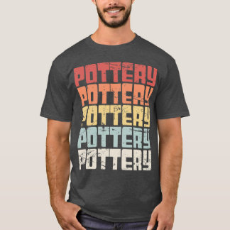 Retro 70s POTTERYet gift T-Shirt