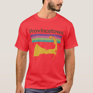 Retro 70s-style souvenir Provincetown T-Shirt