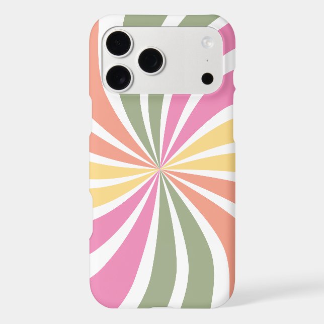 Retro 70s Sunburst Flower Colours (Back)