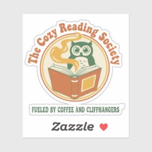 Retro 70s The Cosy Reading Society Book Lover