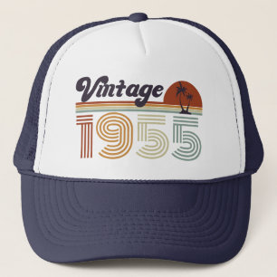 Retro 70th Birthday, Vintage 1955 Trucker Hat