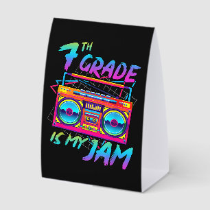 Retro 80s 7th Grade Is My Jam Back To School