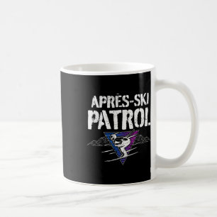 Retro 80s Apres Ski Patrol Vintage  Coffee Mug