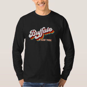Retro 80s Buffalo New York Ny T-Shirt