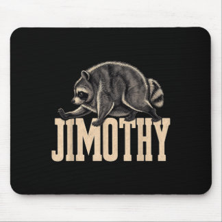 Retro 80s Jimothy Racoon Creative Mouse Pad