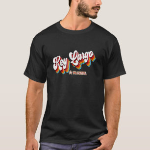 Retro 80s Key Largo Florida Fl T-Shirt