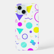 Retro 80s Memphis Geometric Pattern